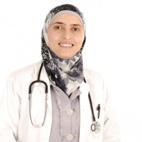 Weiblicher Arzt in der Ferienanlage von Sharm El Sheikh Ägypten 
