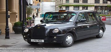 London Cab - Travel Souvenir by Toumsy