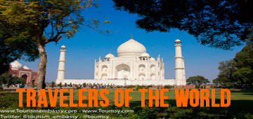Travelers of the world are in tourismembassy